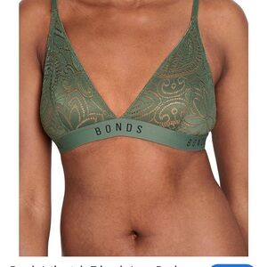 Bonds Women's Olive Lace Bralette
